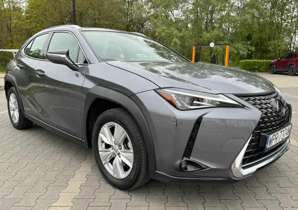 Lexus UX cena 104900 przebieg: 75881, rok produkcji 2021 z Warszawa małe 407